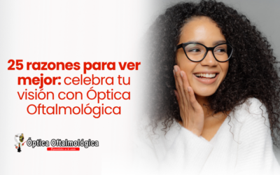 25 razones para ver mejor: celebra tu visión con Óptica Oftalmológica
